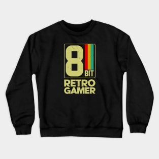 8bit Retro Gamer Crewneck Sweatshirt